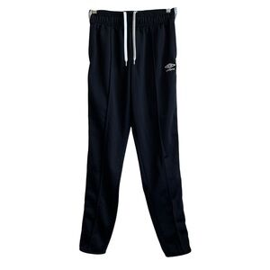 Umbro Youth Size Small Black Athletic Drawstring Pants